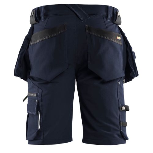 Short X1900 stretch 4D poches flottantes marine foncé/noir T38 - BLÅKLÄDER - 198816448699C44 pas cher Secondaire 2 L