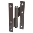 Paumelle 6009 bout carré droite 140x60x70mm - MONIN - 613050 pas cher