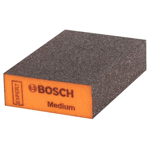 Éponge abrasive Expert pavé 69x97x26mm medium expert pour ponçage en mousse - BOSCH - 2608901169 pas cher Secondaire 1 L