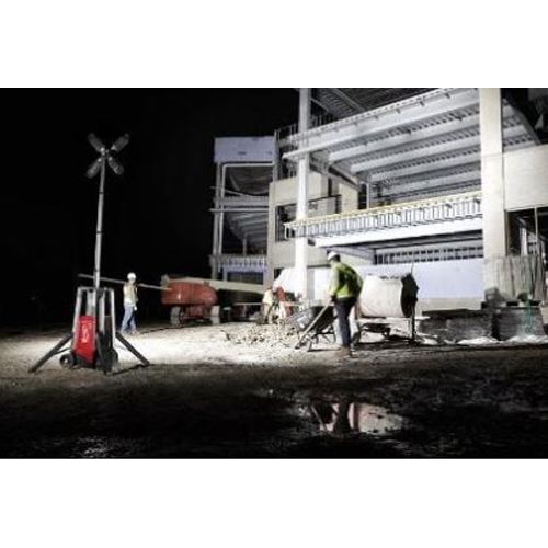 Tour d'éclairage de chantier MX FUEL double alimentation MX FTL-601 + batterie MXF XC406 + chargeur en boîte de carton MILWAUKEE 4933471844 photo du produit Secondaire 2 L