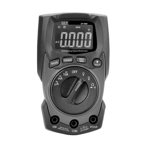 Multim&egrave;tre num&eacute;rique TRMS de poche - TURBOTRONIC - TT960 pas cher