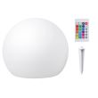 Boule lumineuse solaire MULTIBRIGHT SOLARFLOAT 30 - UBBINK - 1354027 pas cher