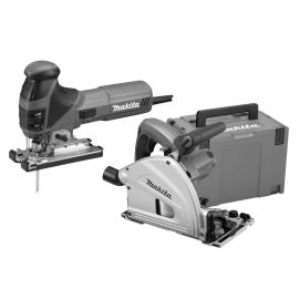 Ensemble de 2 machines MAKITA (SP6000 + 4351FCT) en coffret MAKPAC - MEU029J pas cher Principale M