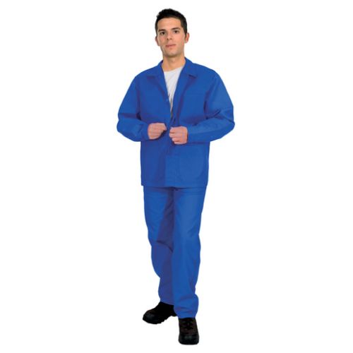 Veste de travail Giss 100 % coton traitement SANFOR bleu bugatti T42 GISS 144800 photo du produit Principale L