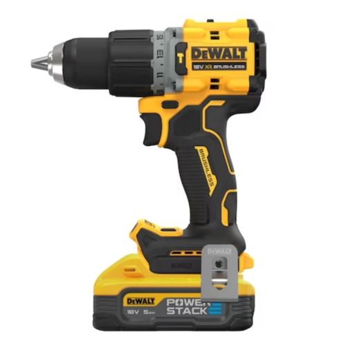 Visseuse à percussion 18 V POWERSTACK + 2 batteries 5 Ah + chargeur + coffret T-STAK DEWALT DCD805H2T-QW photo du produit Secondaire 2 L