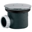 Bonde de douche à capot métal rond 120 mm pour douche D90 sortie horizontale VALENTIN 00 568000 000 00 photo du produit Secondaire 1 S