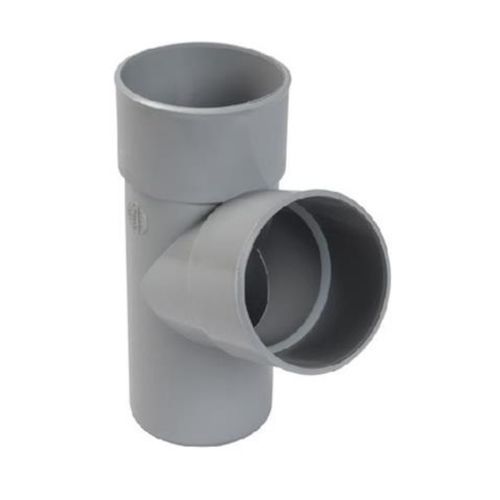 Culotte PVC simple mâle-femelle D 100mm gris – NICOLL - BT16GT pas cher