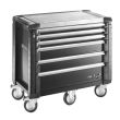 Servante JET+ 6 tiroirs - 5 modules par tiroir Noir - FACOM - JET.6GM5PF pas cher