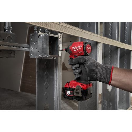 Visseuse à chocs 18 V M18 ONEID2-0X 1/4'' HEX (sans batterie ni chargeur) + HD Box MILWAUKEE 4933464090 photo du produit Secondaire 5 L