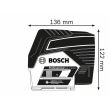 Laser combiné GCL 2-50 CG (Vert) + support RM2 BOSCH 0601066H00 photo du produit Secondaire 1 S