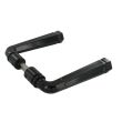 Béquilles doubles rustique alu noir pour épaisseur 30 mm axe 60 mm THIRARD JE392001 photo du produit Secondaire 1 S