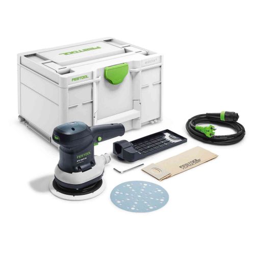 Ponceuse excentrique 310W ETS 150/5 EQ-Plus en coffret SYSTAINER - FESTOOL - 576080 pas cher