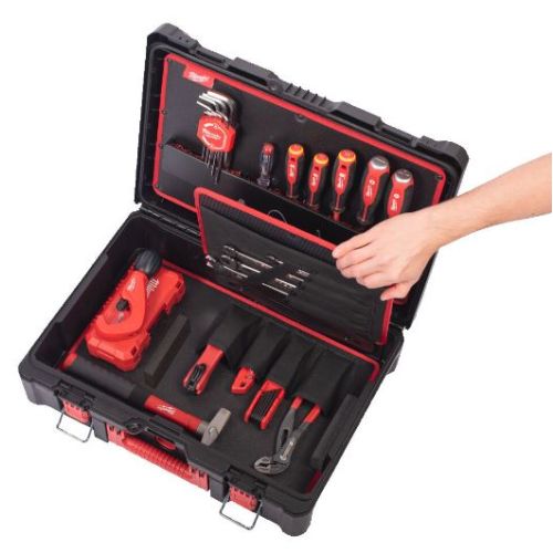 Caisse à outils PACKOUT pour plombier 74 pièces MILWAUKEE 4932499467 photo du produit Secondaire 1 L