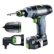 Perceuse-visseuse 10,8 V TXS + 2 batteries 2,6 Ah + chargeur + coffret SYSTAINER - FESTOOL - 576102 photo du produit Secondaire 2 S