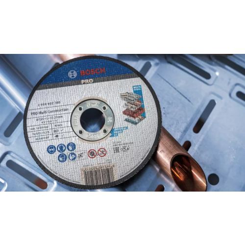Disque à tronçonner multi-matériaux 125 x 1,6 x 22,23 mm BOSCH 2608602383 photo du produit Secondaire 8 L