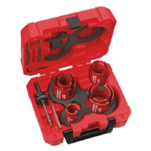 Coffret de scies-cloches multi-matériaux BIG HAWG™ 10 pièces MILWAUKEE 4932464939 photo du produit