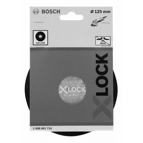 Plateau de ponçage X-LOCK  D125mm - BOSCH - 2608601714 pas cher Secondaire 4 L