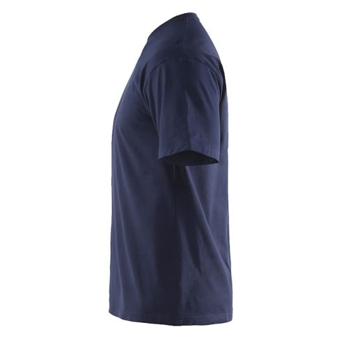 T-shirt coton marine lot de 5 T4XL - BLÅKLÄDER - 3625104288004XL pas cher Secondaire 2 L