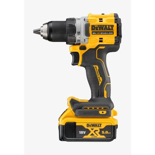 Perceuse visseuse 18 V XR brushless + 2 batteries 5 Ah + chargeur + coffret T-STAK DEWALT DCD800P2T-QW photo du produit Secondaire 2 L