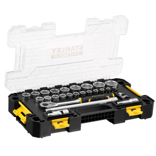 Coffret douilles STAKBOX L 1/2'' jeu de 26 pièces STANLEY FATMAX FMMT98103-1 photo du produit Secondaire 2 L