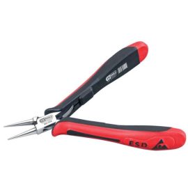 Pince à becs Ks Tools longs ronds lisses ESD photo du produit Principale M