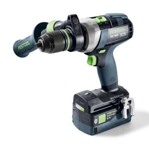 Perceuse-visseuse 18V QUADRIVE TDC 18/4 I-Basic-5,0 + Systainer SYS3 FESTOOL 577052 photo du produit Secondaire 2 L