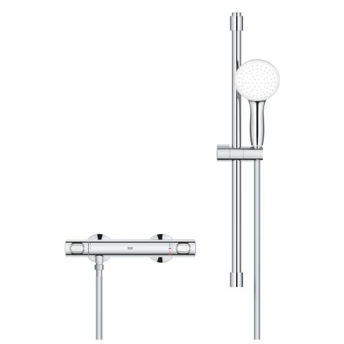 Ensemble de douche thermostatique Grohtherm 500 + Tempesta 110 8 l 1 jet GROHE 34808001 photo du produit Secondaire 3 L