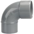 Coude PVC Mâle Femelle 87°30 D50 - WAVIN - 3026038 pas cher