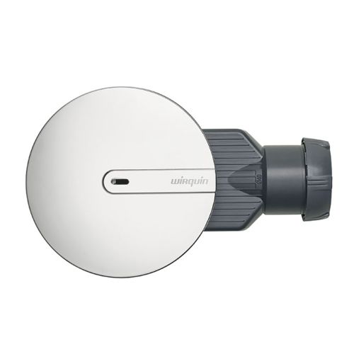 Bonde de douche SLIM+ extraplate H40 avec dôme ABS chromé WIRQUIN 30723392 photo du produit Secondaire 2 L