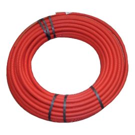 Tube PER pré gainé rouge 50m 13/16 - SOMATHERM - 113-16-50A pas cher Principale M