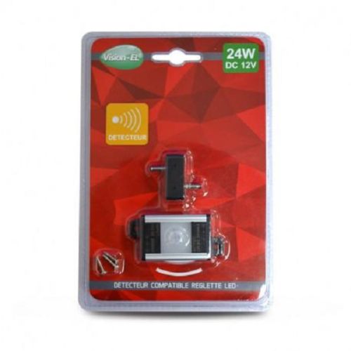 Détecteur et connecteur central Miidex Lighting pour réglettes LED – 7954 photo du produit Principale L