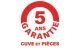 Picto Garantie 5 ans cuve et pièces