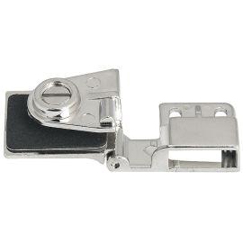 Charni&egrave;re de porte verre Hafele affleurante 60 x 45 mm chrom&eacute; - 361.93.242 photo du produit Principale M