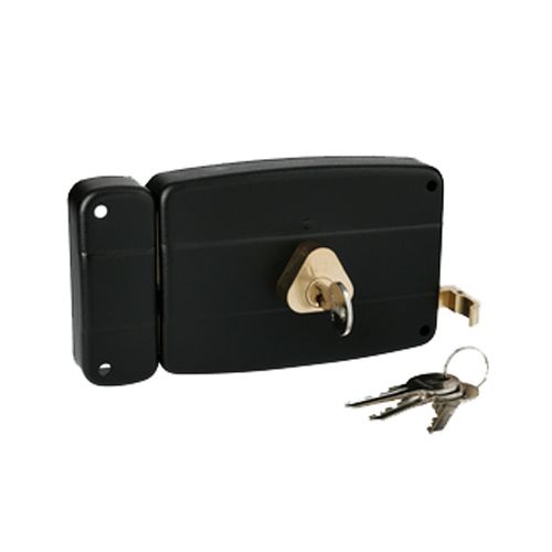 Serrure monopoint en applique ERCY 5 goupilles 5G horizontal fouillot droite cylindre de 50mm - HERACLES - C5-501713-1 pas cher Secondaire 1 L