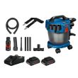 Aspirateur 18V GAS18V-10L + 2 batteries Procore 4Ah + chargeur + accessoires BOSCH photo du produit