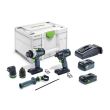 Set de vissage TID 18 5,0/4,0-Set TPC 18/4 FESTOOL 577654 photo du produit