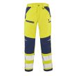 Pantalon homme SPANNER HV jaune/bleu marine T0/XS LAFONT 1ATHHV-6-701-0/XS photo du produit Secondaire 1 S