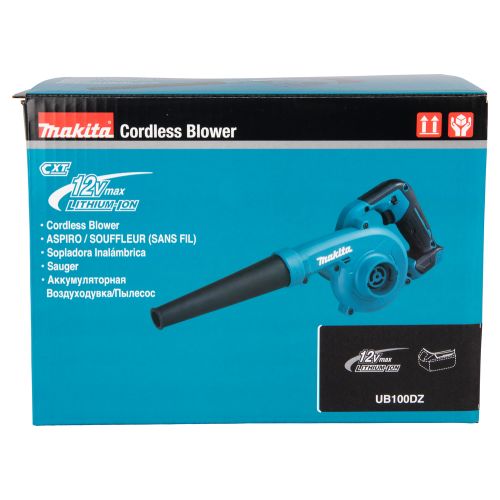 Aspirateur souffleur 12 V Li-ion CXT 2,6 m³/min sans batterie ni chargeur MAKITA UB100DZ photo du produit Secondaire 12 L