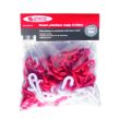 Chaîne en plastique 5m rouge/blanche N°8 LS sachet - TALIAPLAST - 530122 pas cher Secondaire 1 S