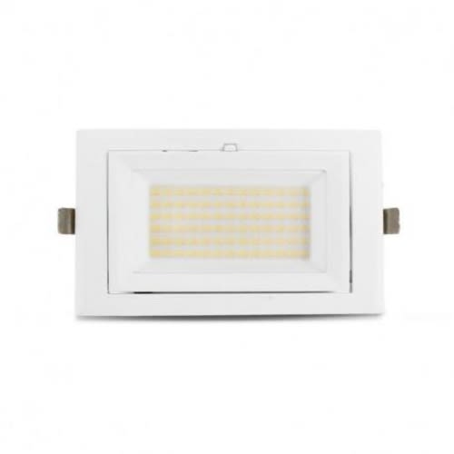 Spot LED STELLA 32 / 38 W rectangulaire inclinable CCT 3000 K / 4000 K / 5700 K blanc MIIDEX LIGHTING 76913 photo du produit Secondaire 1 L