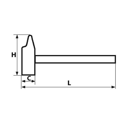 Marteau d'ajusteur 88mm - SAM OUTILLAGE - 308-2N pas cher Secondaire 1 L