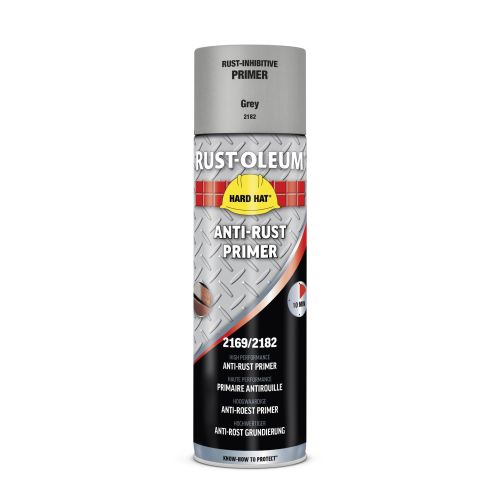 Primaire antirouille Hard Hat® gris 500 ml RUST-OLEUM 2182 photo du produit Secondaire 1 L