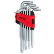 Jeu de 10 clés mâles coudées Torx longues T8 à T50 KS TOOLS 151.4880 photo du produit Secondaire 1 S