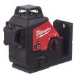 Laser multiligne vert 12V M12™ 3PL-0C (sans batterie ni chargeur) en coffret MILWAUKEE 4933478103 photo du produit Secondaire 1 S