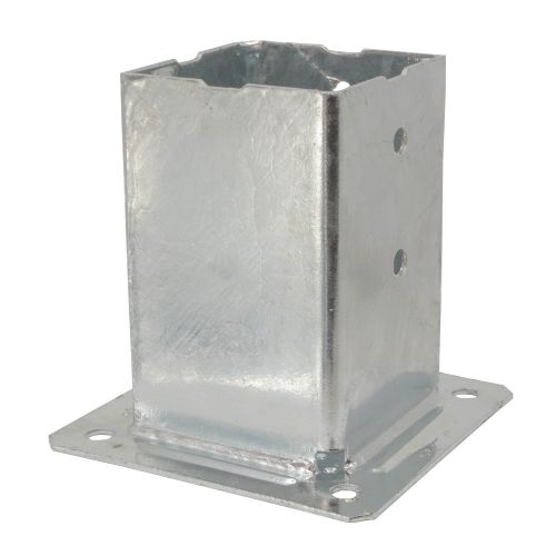 Pied de poteau jardin &agrave; boulonner 70x70mm - SIMPSON STRONG - PPJBT70 pas cher