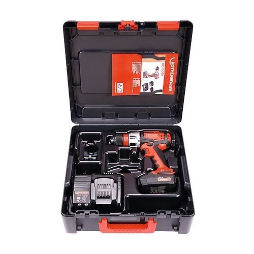 Perceuse-visseuse 18V RO DD60 + 1 batterie 2Ah (sans chargeur) en coffret ROTHENBERGER 1300003379 photo du produit Secondaire 3 L