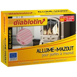 Allume-mazout Diablotin 100 allumeurs - ALUM2 photo du produit Principale M