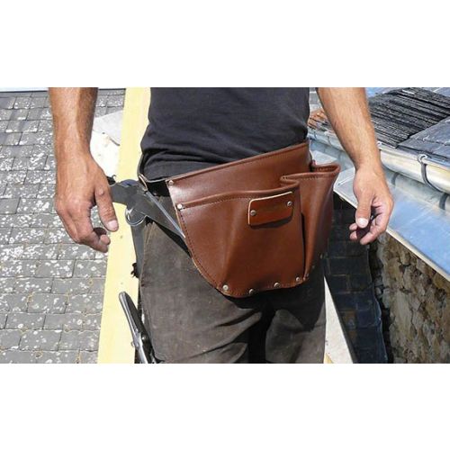 Tablier de charpentier cuir avec ceinture Jouanel - TABCH photo du produit Secondaire 1 L