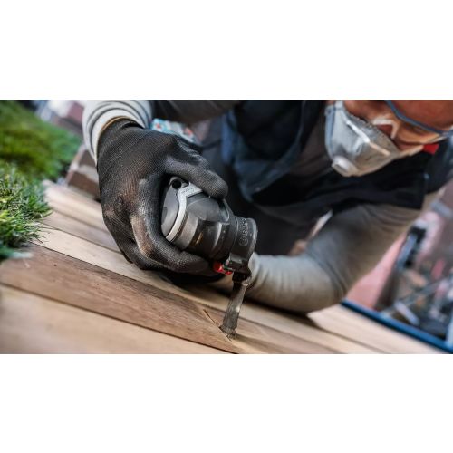 Lot de 5 lames de scie oscillante Pro AIZ 32 BSPIB Starlock extra bois dur 32 x 50 mm BOSCH 2608669071 photo du produit Secondaire 4 L