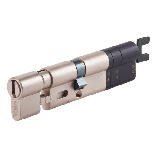 Cylindre ajustable Linus argent YALE 20672000 photo du produit Secondaire 3 L